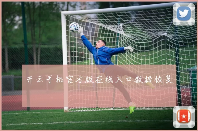 开云手机官方版在线入口数据恢复